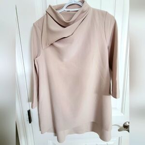 C&S Beige Blouse (long) Maternity Size Small